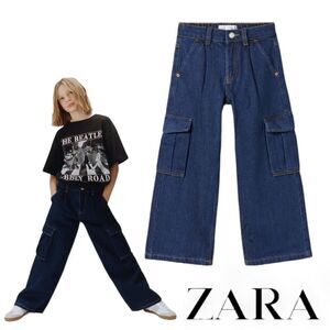 ZARA Kids | Blue | CARGO JEANS